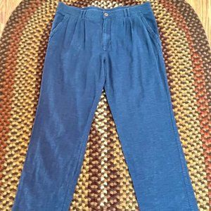 NWT Women’s Patagonia Island Hemp Pants (blue chambray) Size 12